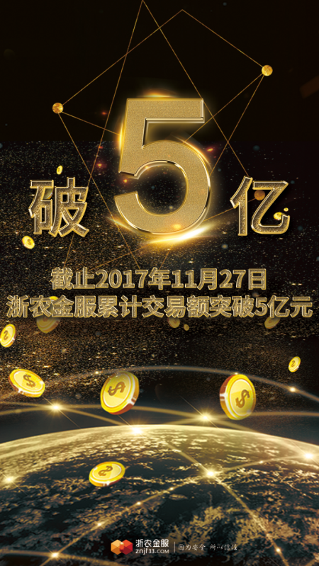 浙农金服成交量破5亿